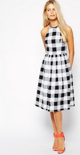 Asos vichy dress