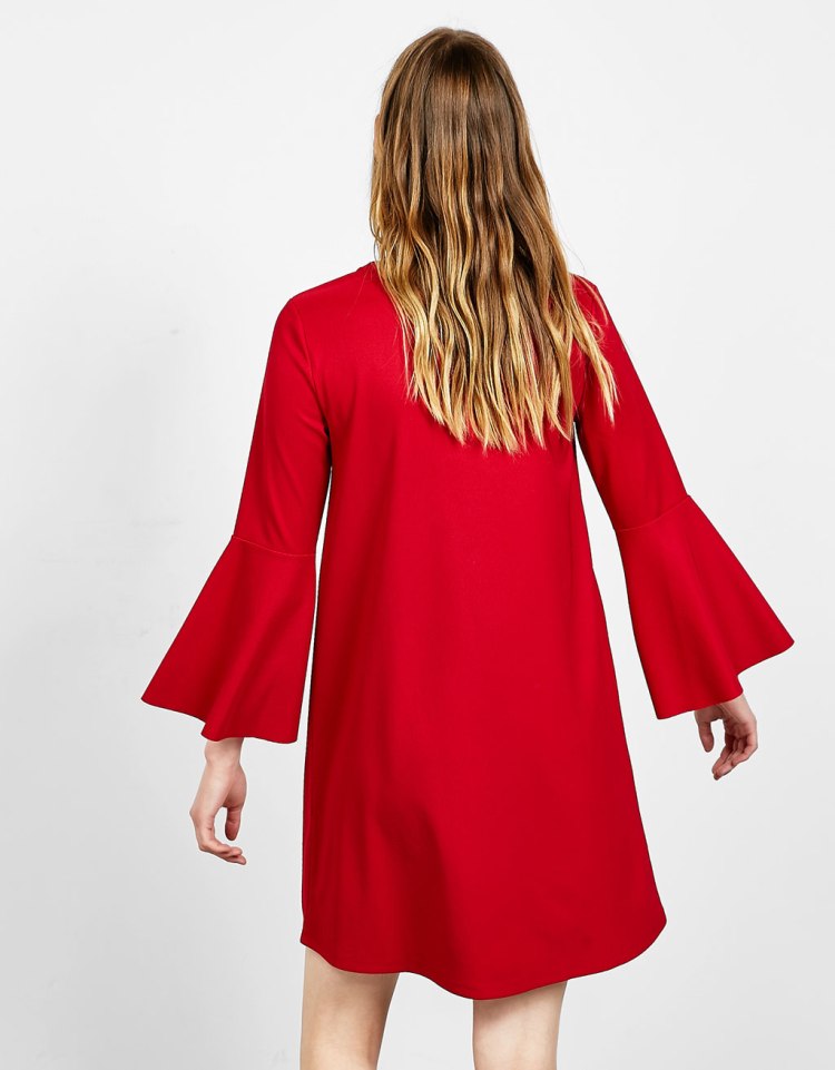 vestido-campana-bershka